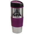 16 oz Insulated Tumbler with Colored Silicone Sleeve