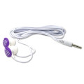 Colorful Button Style Earbuds with 3.5mm Connector Jack