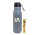 16 Oz Stainless Stl Insulated Bottle w/Bungee Lid & Iced Tea