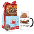 Mrs. Fields Mug & Cookies With Hot Chocolate Bomb Gift Set