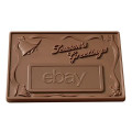 1 lb. 3D Season Greetings Custom Molded Chocolate Bars