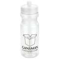 Cycler 24 oz PET Eco-Polyclear™ Bottle with Push-Pull Lid