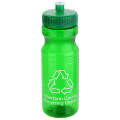 Cycler 24 oz PET Eco-Polyclear™ Bottle with Push-Pull Lid