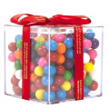 Acrylic Cube with Malt Balls