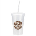 Trifecta 16 oz Tumbler with Lid  Straw