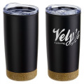 York 20 oz Stainless Steel/Polypropylene Tumbler with Cork B