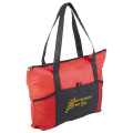 Feather Flight Zippered Tote Bag