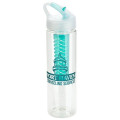 Arena 25 oz PET Eco-Polyclear™ Infuser Bottle with Flip-Up