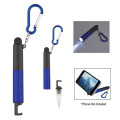 4-In-1 Light Up Stylus Pen With Carabiner