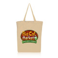 14W x 16H inch Gusseted Cotton Tote Bags