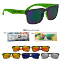 Crescent Mirrored Sunglasses