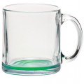 13 oz. Clear Glass Coffee Mugs