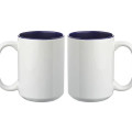 15 oz. Glossy Two-Tone Custom Photo Mug