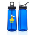 22 oz. Sports Water Bottle With Straw