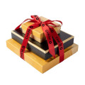 Godiva Ballotin Box Tower With Custom Ribbon
