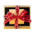 Godiva Ballotin Box Tower With Custom Ribbon