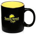 11 oz. Matte Two-Tone Coffee Mug