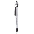 3-in-1 Plastic Pen with Stylus and Cell Stand