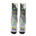 Dye Sublimated Crew (Athletic) Socks (Pair)
