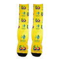 Dye Sublimated Crew (Athletic) Socks (Pair)