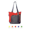 The Go Getter Two-tone Tote Bags