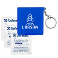 Antiseptic Wipes in Carrying Case Keychain