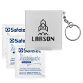 Antiseptic Wipes in Carrying Case Keychain