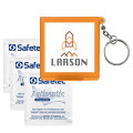 Antiseptic Wipes in Carrying Case Keychain