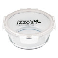 Fresh Prep Round Glass Food Container