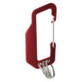 Aluminum Carabiner With Triple Split Ring
