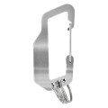 Aluminum Carabiner With Triple Split Ring