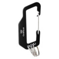 Aluminum Carabiner With Triple Split Ring