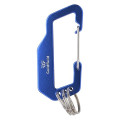 Aluminum Carabiner With Triple Split Ring
