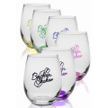 9 oz. Stemless Wine Glasses