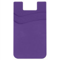 Dual Pocket Silicone Phone Wallet
