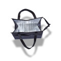 Marble Insulated Tote Bag with Pocket