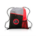 Mesh Pocket Drawstring Backpacks