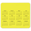 Customized Horizontal Calendar Mouse Pad