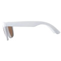 Color Lens Sunglasses with White Frames