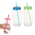 25 oz Plastic Mason Jar