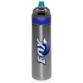 18oz. Stainless Steel Vacuum Bottles w/ Straw Lid