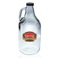 64 oz. Clear Glass Beer Growlers
