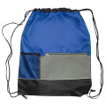 15W X 18H  inch Front Pocket Drawstring Backpacks