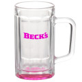 15 oz. Sports Fan Glass Beer Mugs