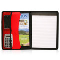 Color Block Black Leather Portfolios