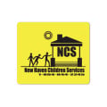 Fabric Mouse Pad With 1/8" Thick Rubber Bottom