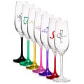 8 oz. Lead Free Crystal Champagne Glasses