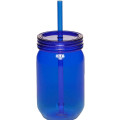 24 oz plastic mason jars with straw
