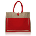 Cotton Pocket Jute Tote Bags