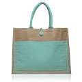 Cotton Pocket Jute Tote Bags